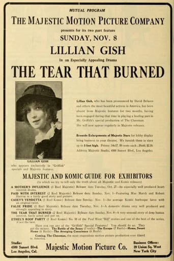 Слеза, которая сгорела (1914)